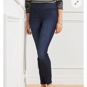 Talbots Pull on Jegging Denim Size 6 Petite